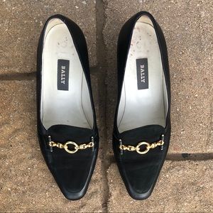 Bally Leather Horsebit Loafers